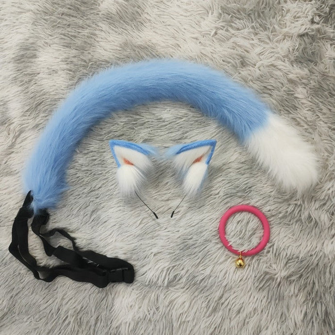Cat Ears, Tails and Anklet Set