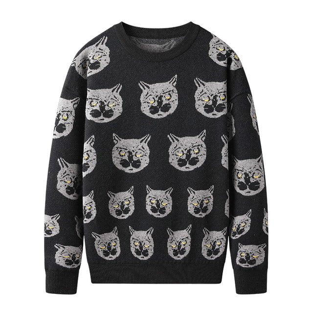 Petlington-Cat Pullover Sweater