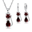 Load image into Gallery viewer, Sterling Silver Necklace and Earrings
