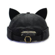 Load image into Gallery viewer, Brimless Docker Cat Ears Hat FREE
