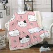 Load image into Gallery viewer, Cartoon Cat Throw Blanket
