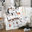 Load image into Gallery viewer, Cartoon Cat Throw Blanket
