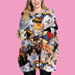Load image into Gallery viewer, Women Loose Cat Mini Dress
