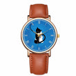 Load image into Gallery viewer, Lovely Cat Leather Wristwatch
