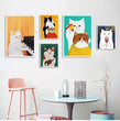 Load image into Gallery viewer, Cat Oil Painting Wall Art
