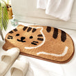 Load image into Gallery viewer, Cat Soft Fiber Bathroom Mat

