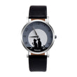 Load image into Gallery viewer, Cat Faux Leather Wristwatch
