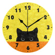 Load image into Gallery viewer, Cat Face Wall Clock
