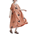 Load image into Gallery viewer, Oversize Women&#39;s Vintage Dress
