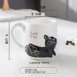 Load image into Gallery viewer, Couple Cat Ceramic Mug
