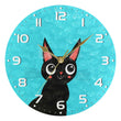 Load image into Gallery viewer, Cat Face Wall Clock
