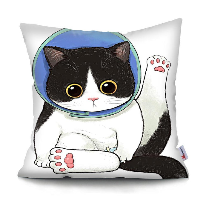 Cute Cat Pillow Case