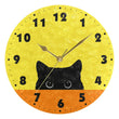 Load image into Gallery viewer, Cat Face Wall Clock
