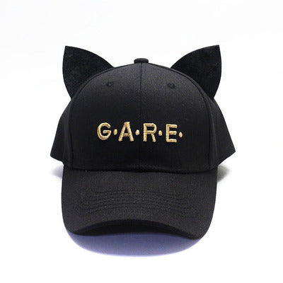 Women's Casual Cat Ears Cap
