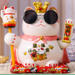 Load image into Gallery viewer, Lucky Cat Piggy Bank
