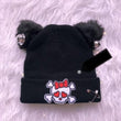 Load image into Gallery viewer, Cute Gothic Beanie Cat Ears
