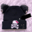 Load image into Gallery viewer, Cute Gothic Beanie Cat Ears
