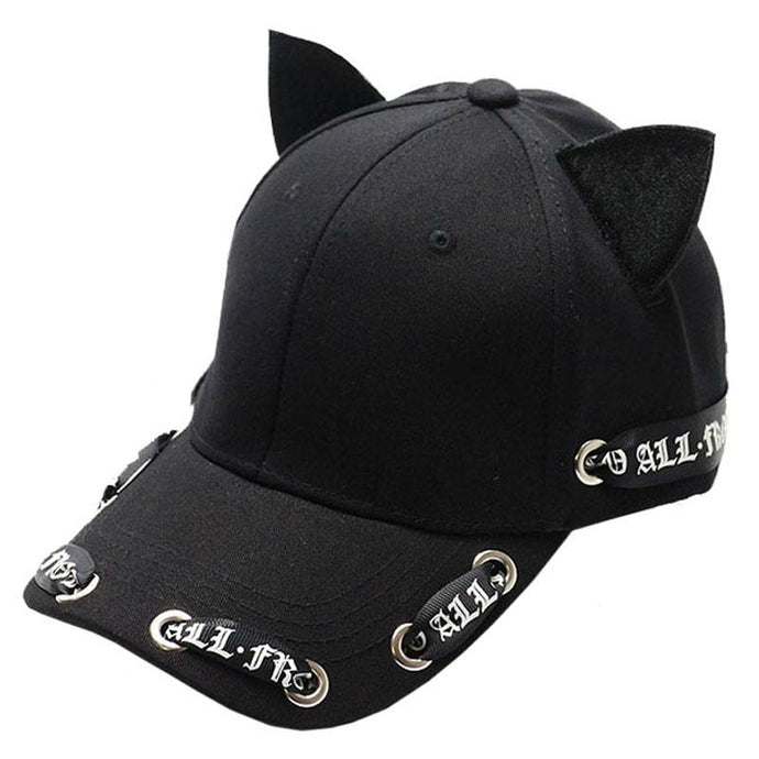 Cat Ear Gothic Baseball Cap