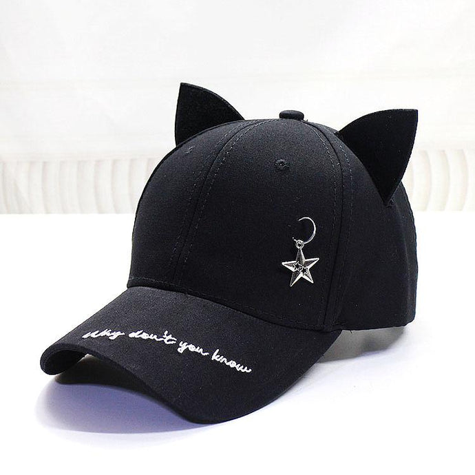 Cat Ear K-Pop Design Cap