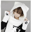 Load image into Gallery viewer, Cat Hood &amp; Paws Set

