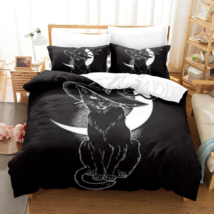Cat Duvet Cover Bedding Set