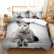 Load image into Gallery viewer, Cat Duvet Cover Bedding Set
