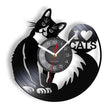 Load image into Gallery viewer, Crazy Cat Lady Wall Clock
