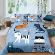 Load image into Gallery viewer, Cat Quilt Cover Bedding Set
