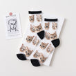 Load image into Gallery viewer, Transparent Cute Cat Socks
