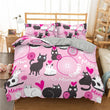 Load image into Gallery viewer, Cat Quilt Cover Bedding Set
