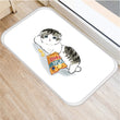 Load image into Gallery viewer, Cat Printed Bathroom Mat
