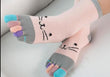 Load image into Gallery viewer, Five Finger Breathable Cat Socks

