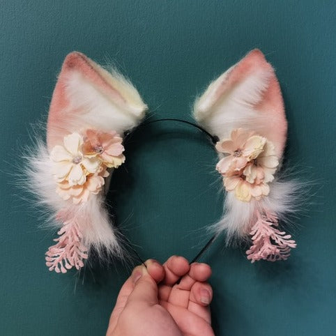 Sakura Fur Ears Headband