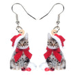 Load image into Gallery viewer, Petlington-Bow-Knot Cat Earrings

