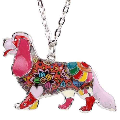 Trendy Dog Pendant Necklace