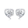 Load image into Gallery viewer, 925 Sterling Hearty Dog Earrings
