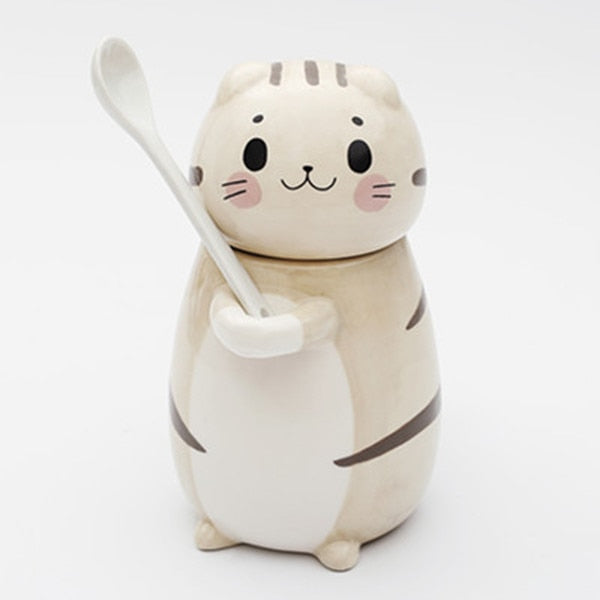 Petlington-Cute Cat Ceramics Coffee Mug