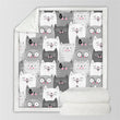 Load image into Gallery viewer, Petlington-Cat Pattern Fleece Blanket
