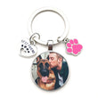 Load image into Gallery viewer, Custom DIY Dog Photo Keychain
