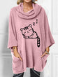 Load image into Gallery viewer, Petlington-Cat Sleeping Sweatshirt
