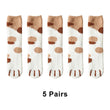 Load image into Gallery viewer, Petlington-5 Pairs Cat Paw Socks
