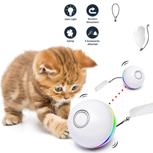 Petlington-Automatic Smart Cat Toys Ball