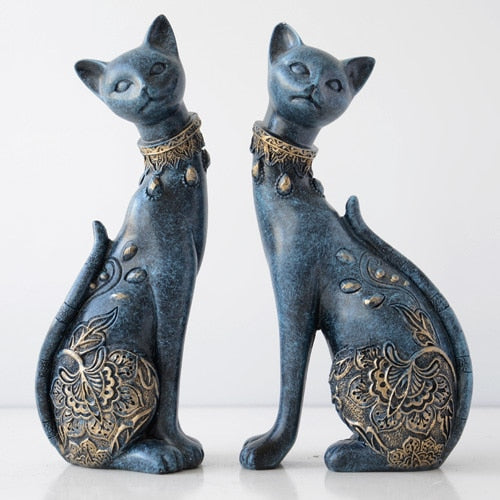 Petlington-Couple Cat Statue