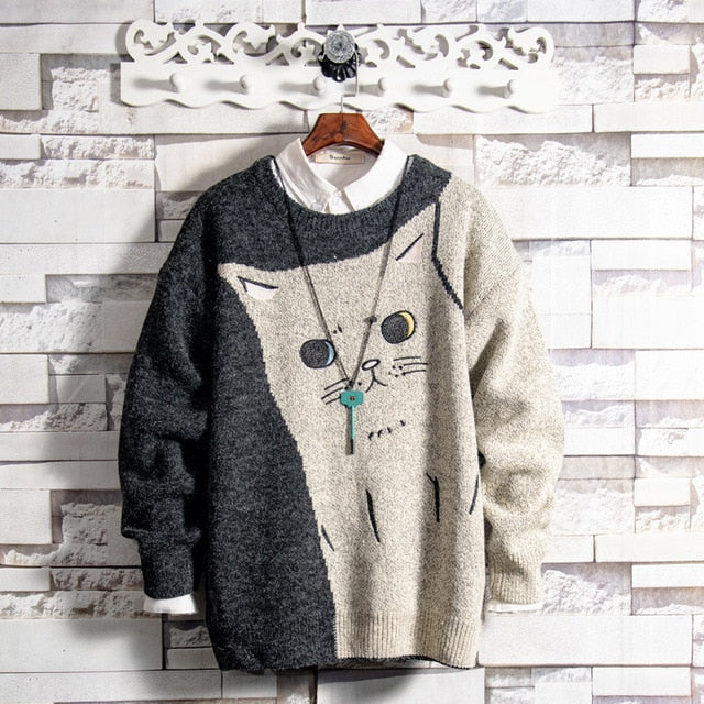 Petlington-Cat Knitwear Sweater