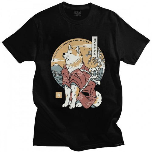Petlington-Dog Samurai T-Shirt