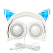 Load image into Gallery viewer, Glowing Cat Ear Headphones
