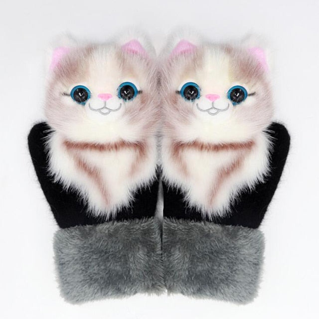 Petlington-Kitty Winter Gloves