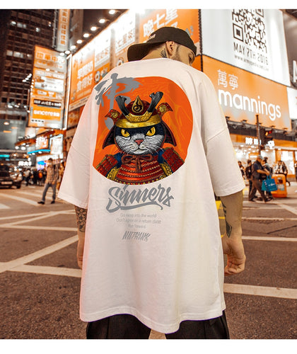 Petlington-Samurai Cat T-Shirt