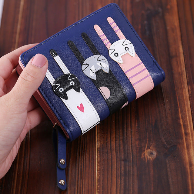 Cat Wallet with Card Holder
