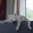 Load image into Gallery viewer, Lying Cat 3D Paper Sculpture
